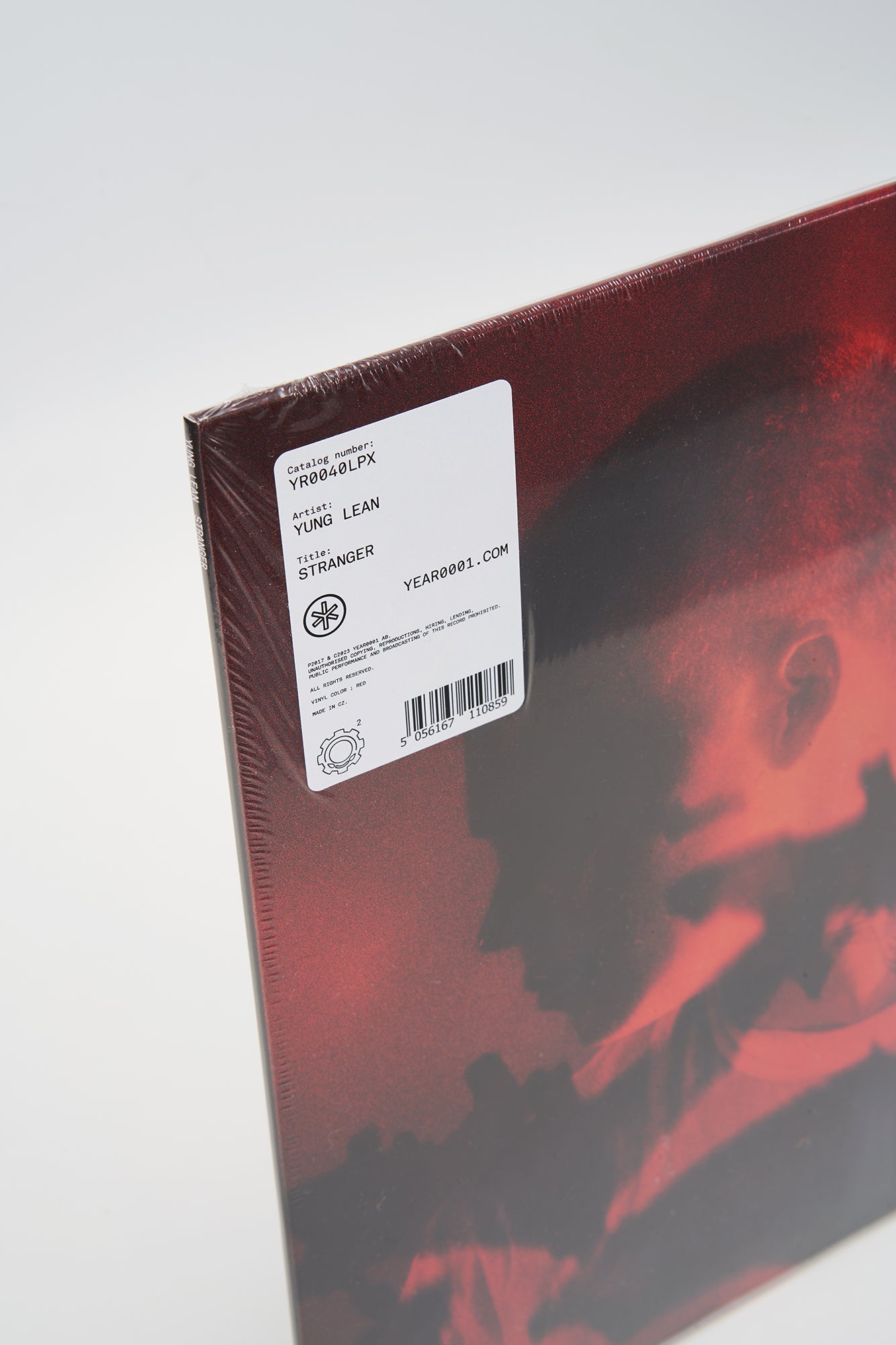 Yung Lean / Stranger 12" / Red (2nd pressing)