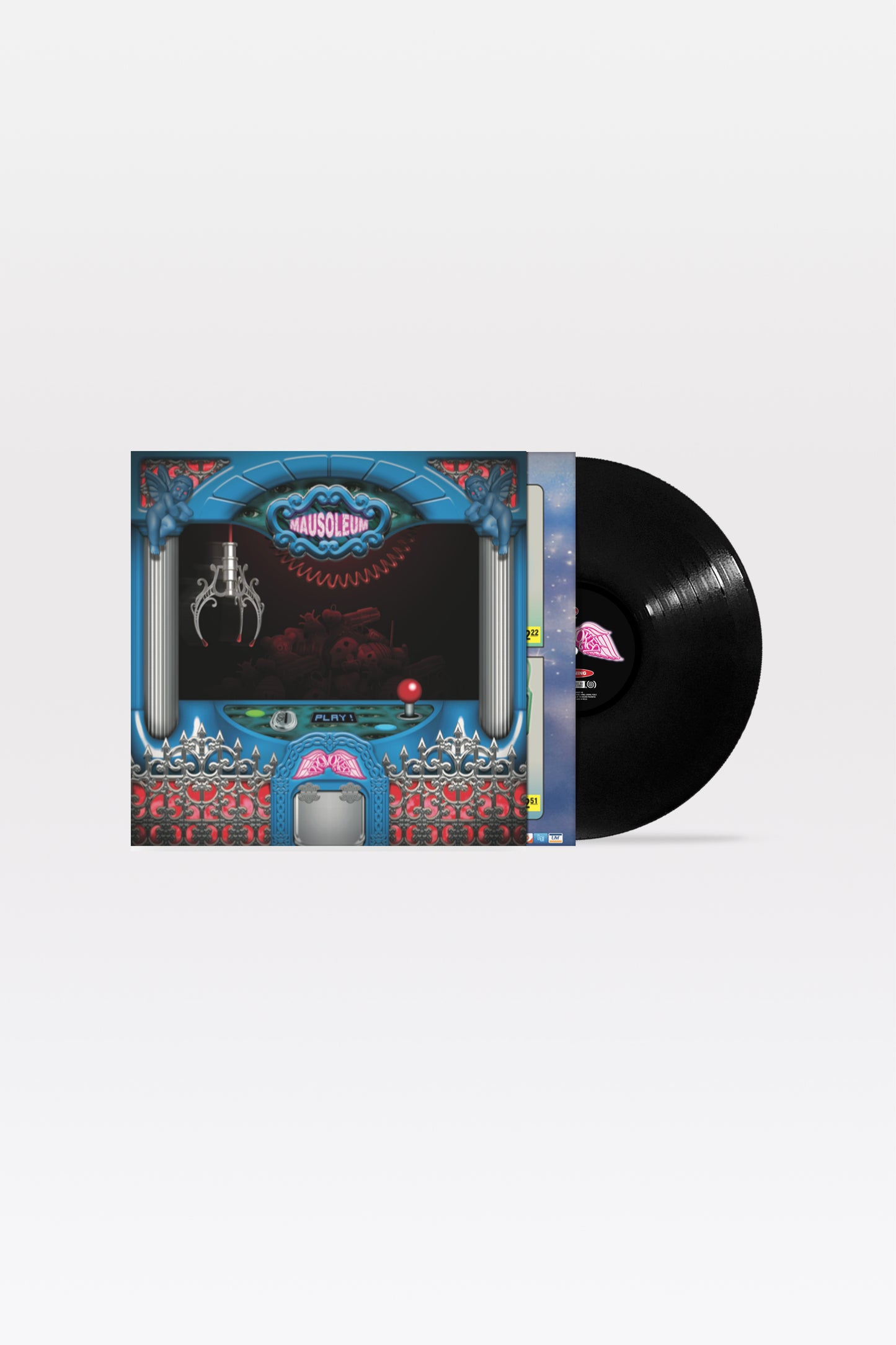 Provoker / Mausoleum 12" / Black (1st pressing)