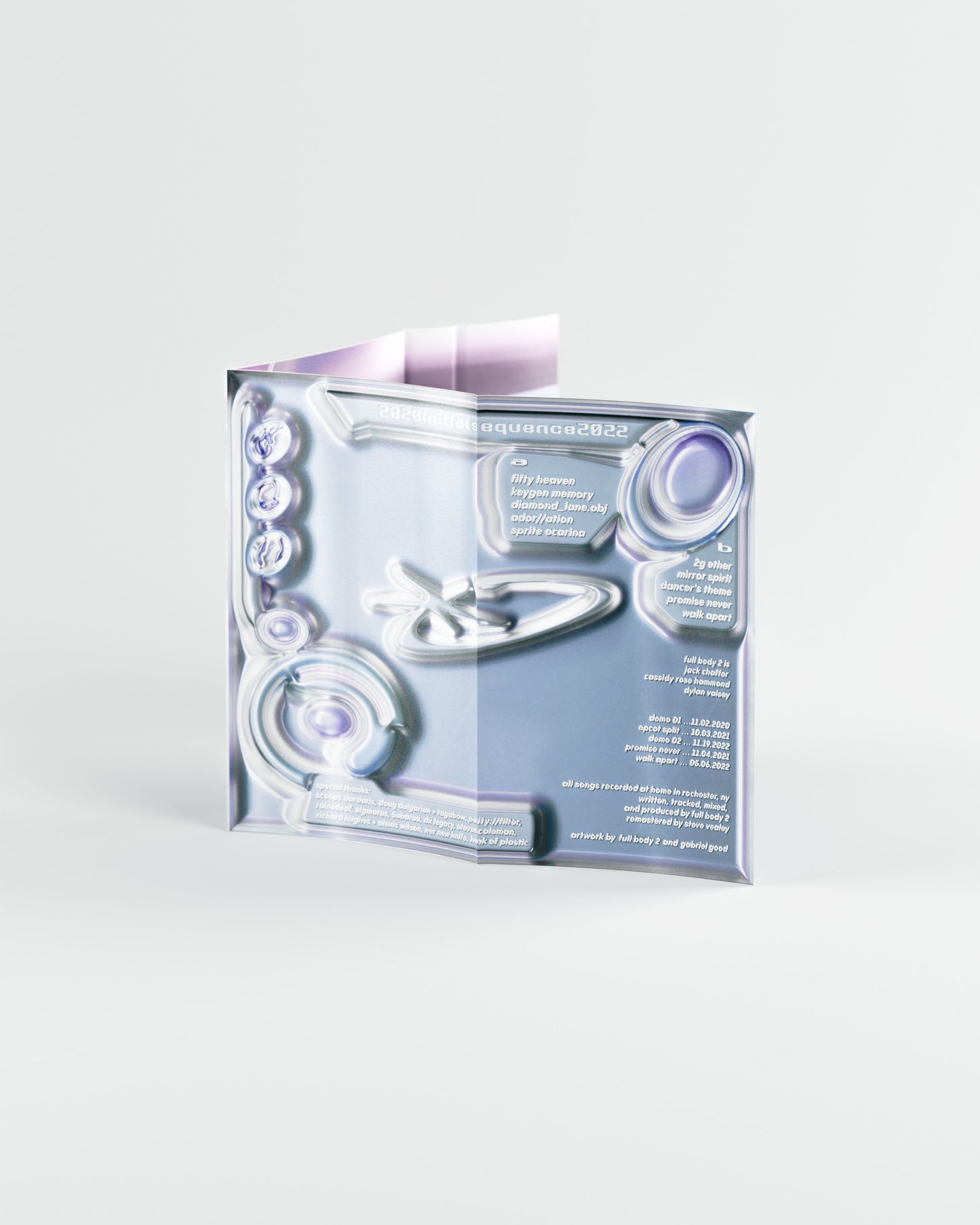 Full Body 2 / 2020initialsequence2022 Cassette (Transparent) (1st issue)