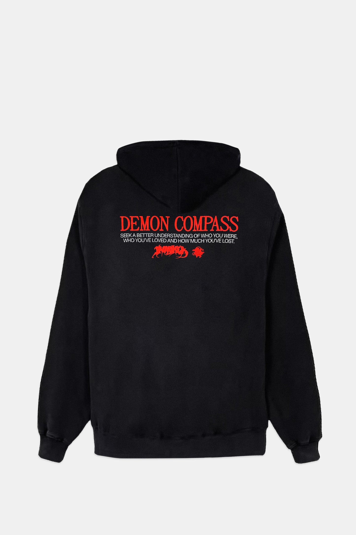 Provoker / Demon Compass Hoodie / Black