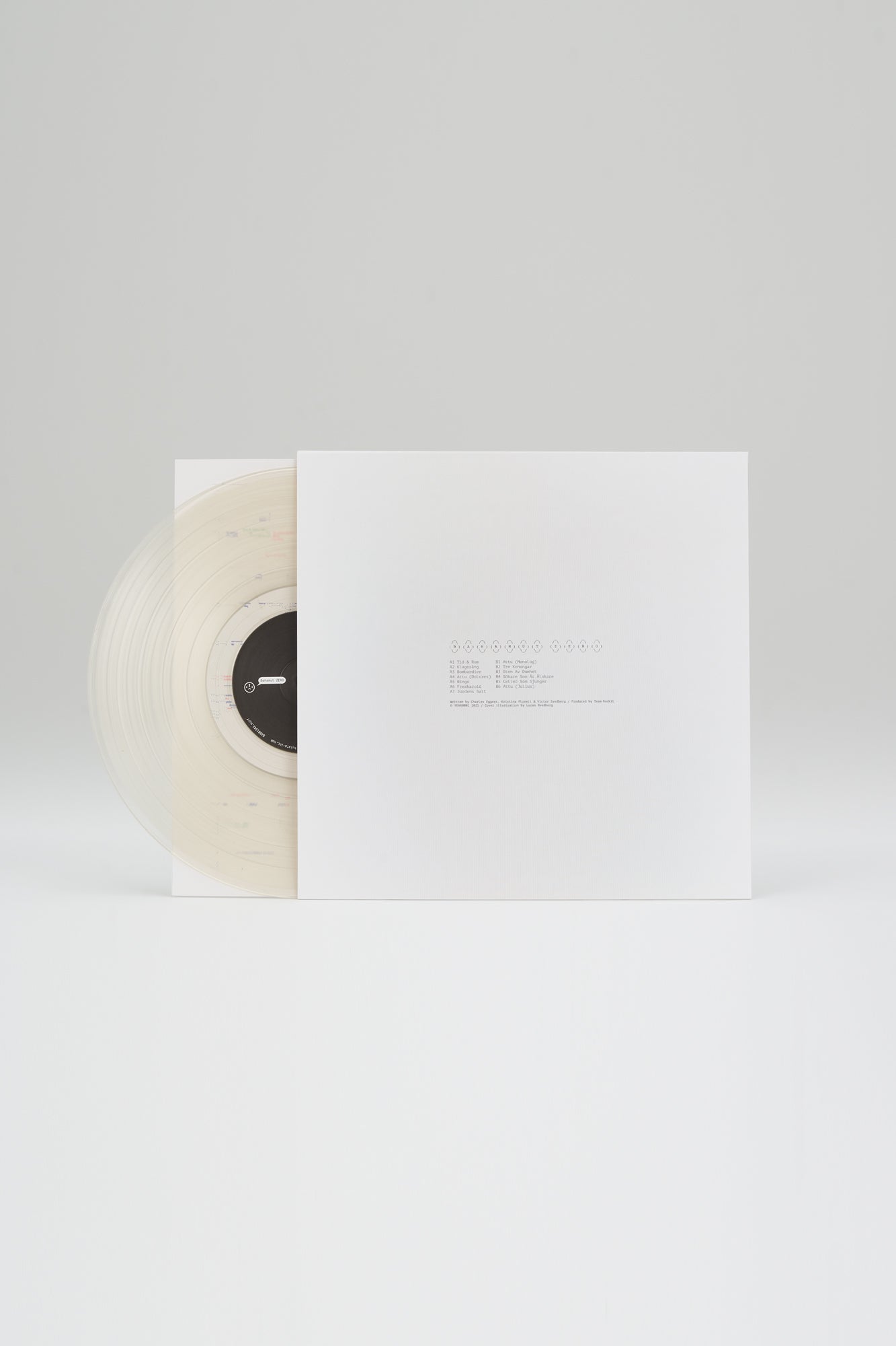 Team Rockit / Bahamut Zero 12" / Crystal Clear (1st pressing)