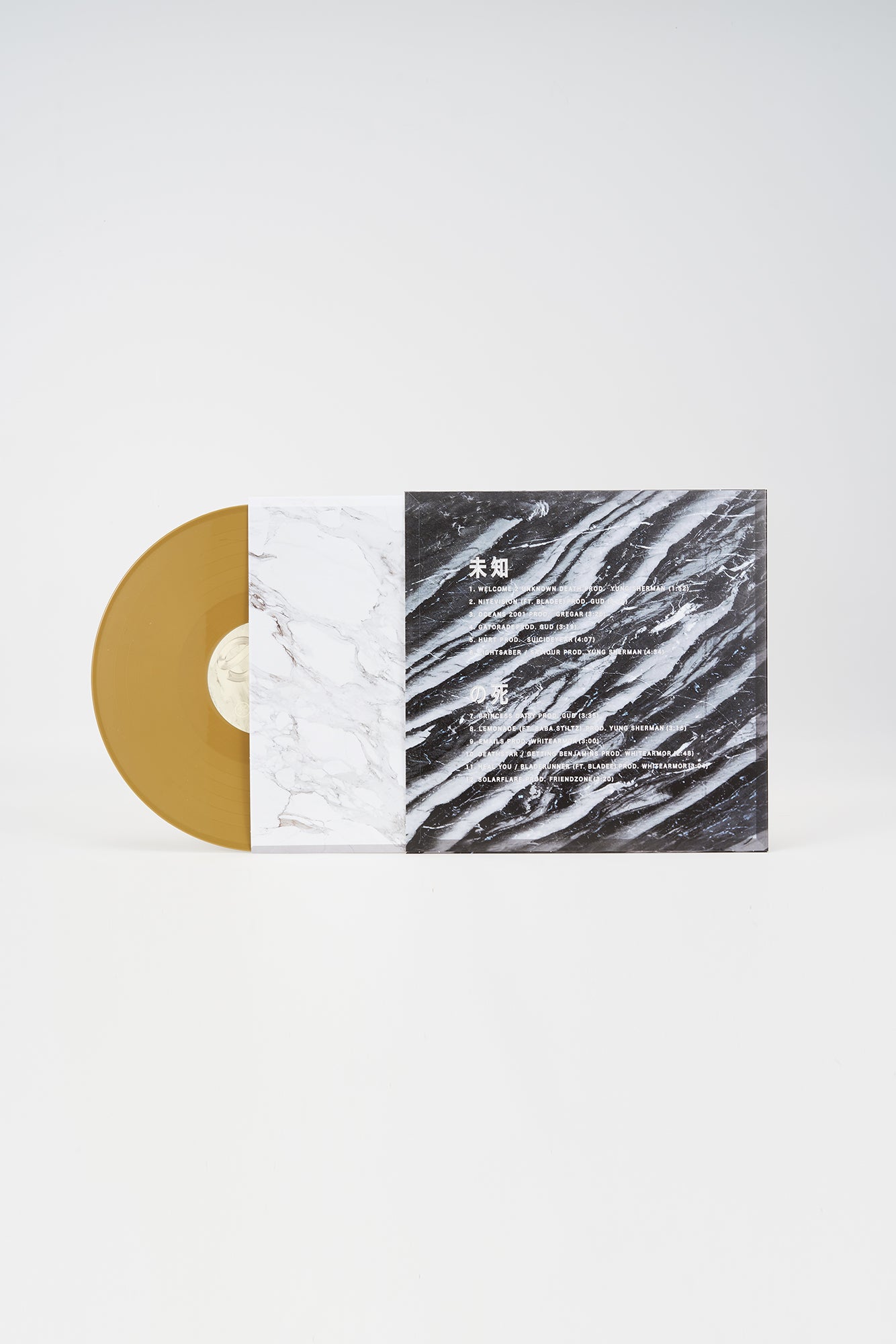 Yung Lean / Unknown Death 2002 12" / Gold (3rd pressing)