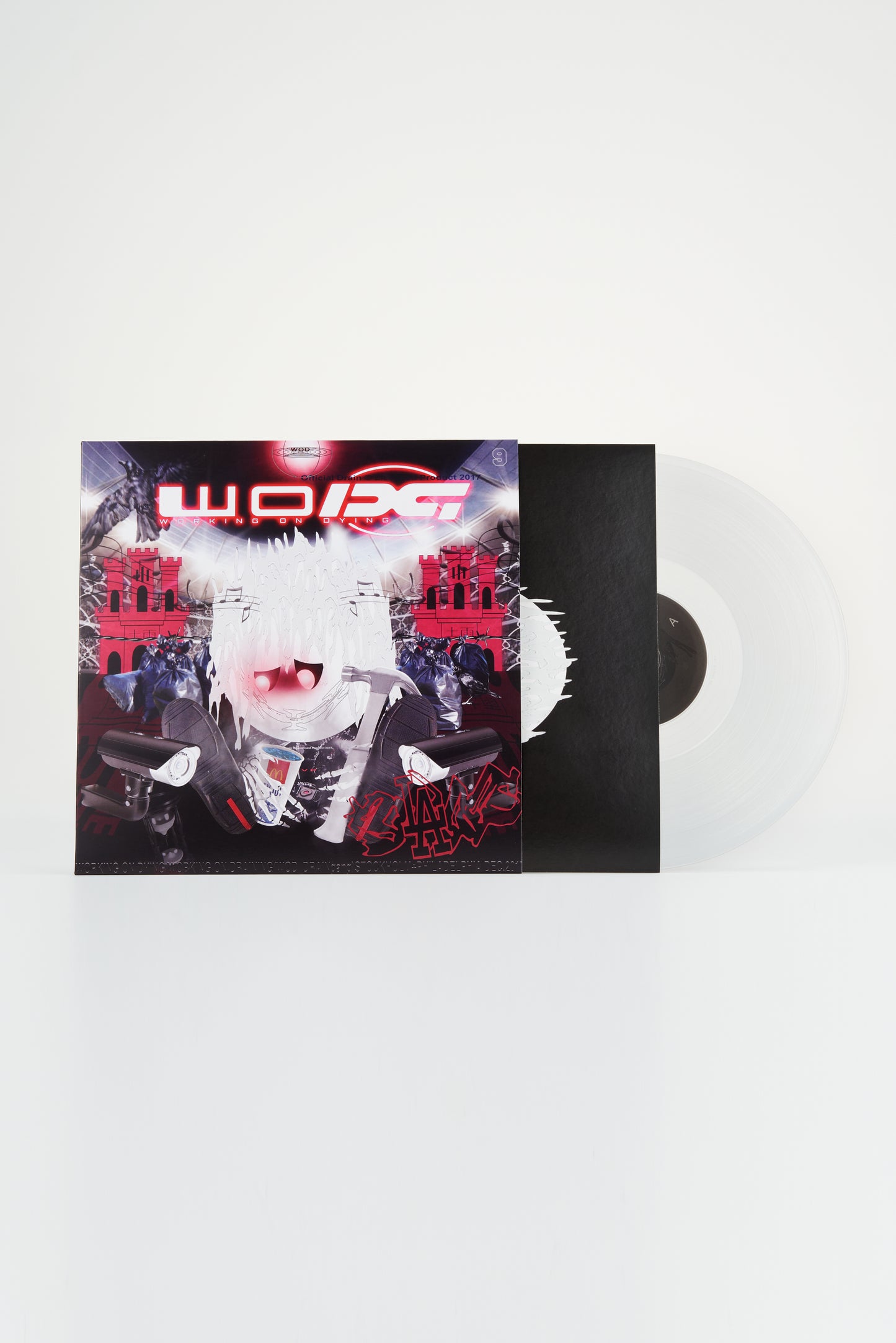 Bladee / Working On Dying 12" / Clear (2nd pressing)