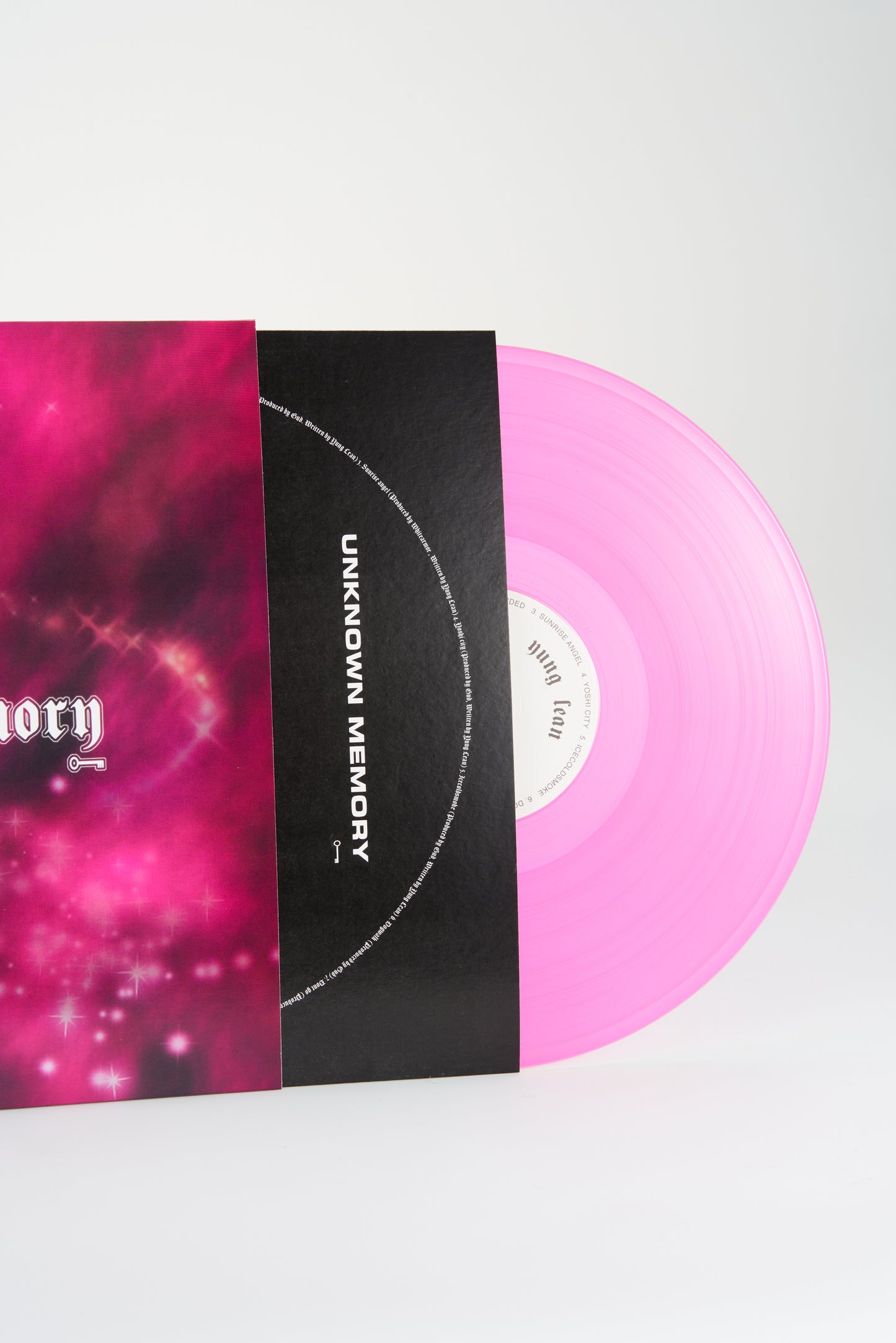 Yung Lean / Unknown Memory 12" / Pink (3rd pressing)