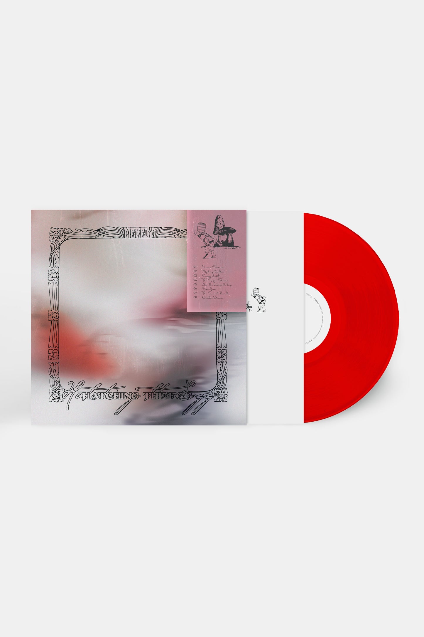 Merely / Hatching The Egg 12" / Transparent Red (2nd pressing)