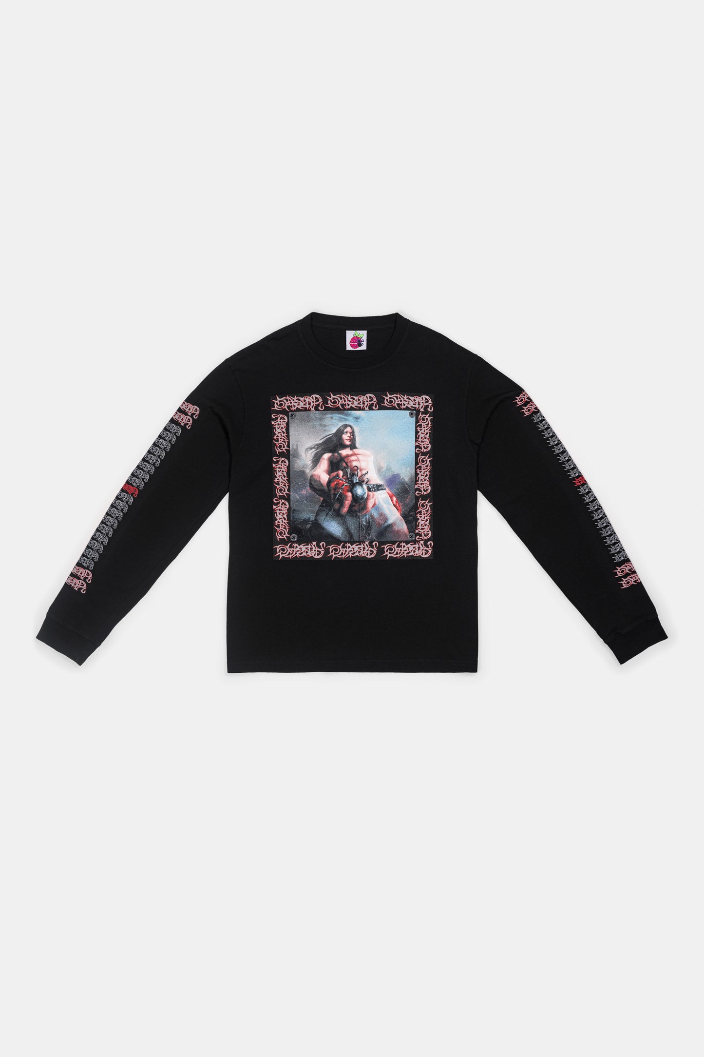 Bladee / Spiderr Longsleeve / Black