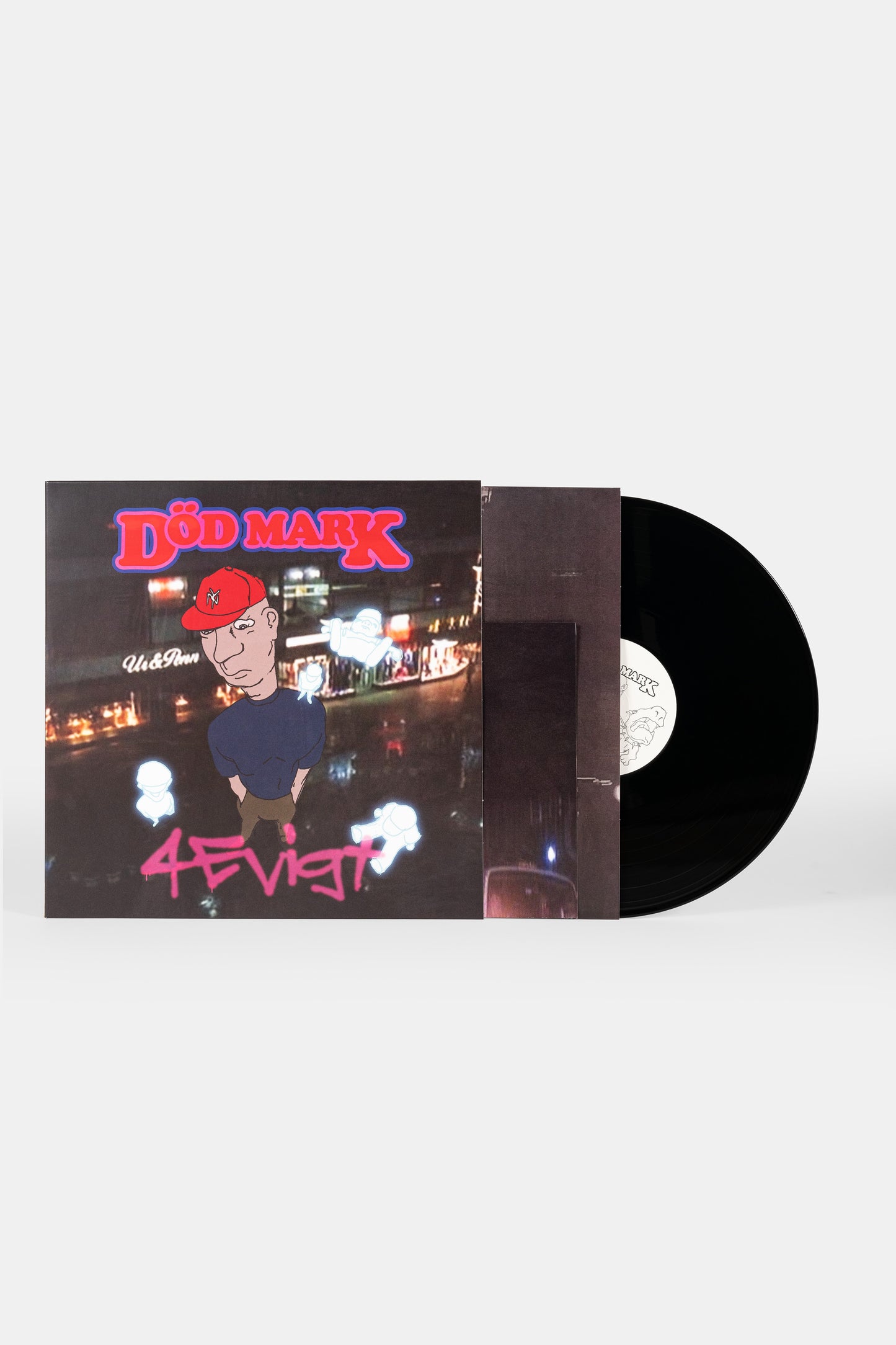 Död Mark / Död Mark 4Evigt 12" / Black (1st pressing)