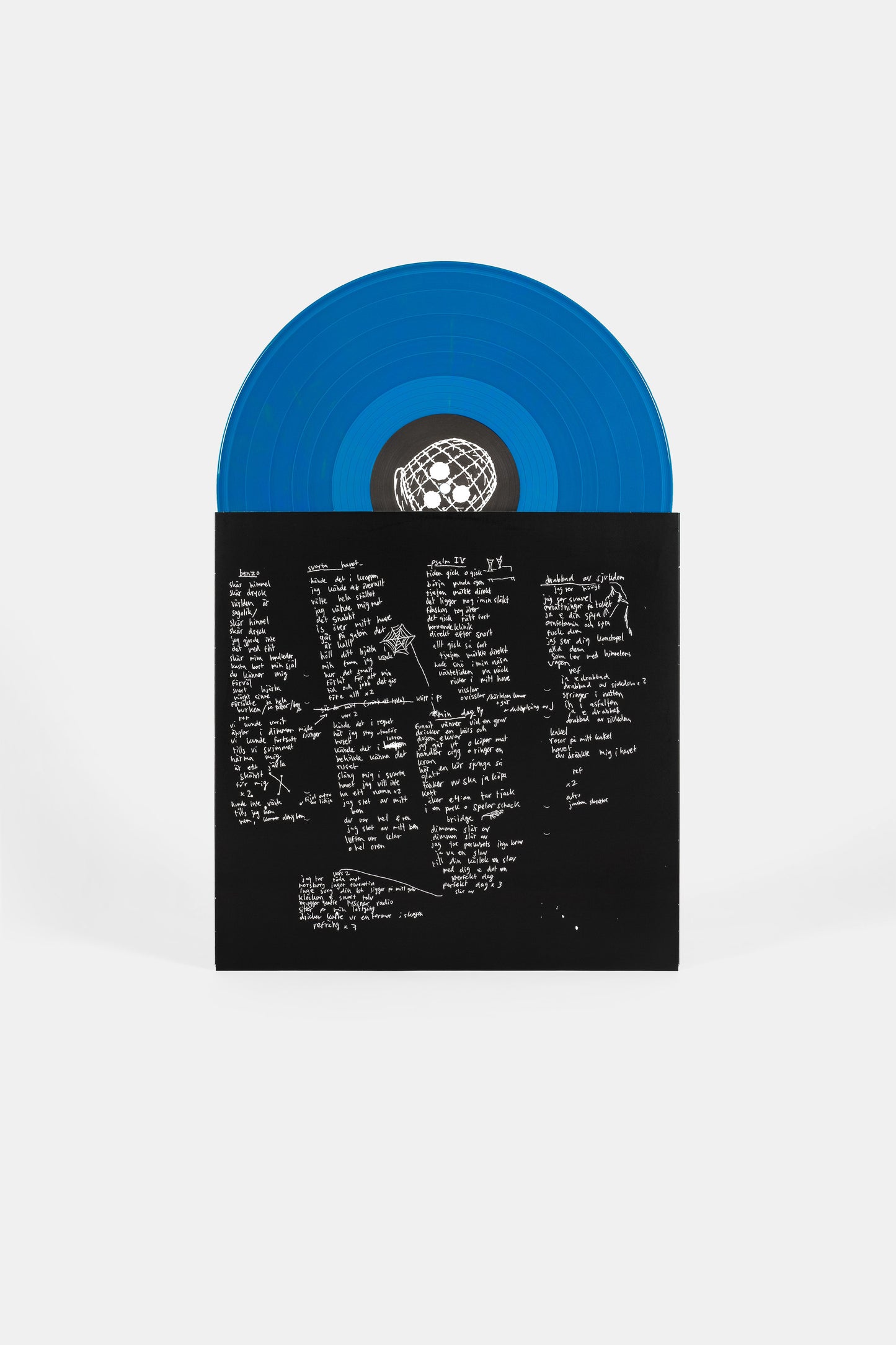 Död Mark / Drabbad Av Sjukdom 12" / Blue-Yellow (3rd pressing)