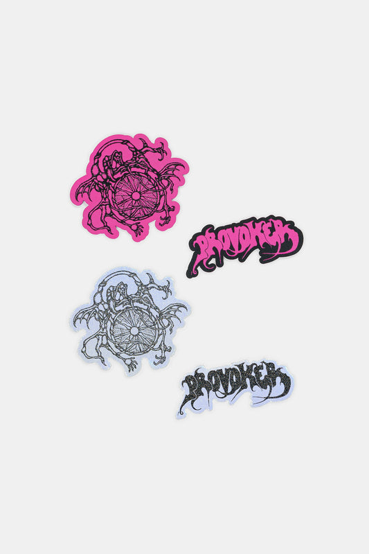Provoker / Demon Compass Sticker + Patch Kit.