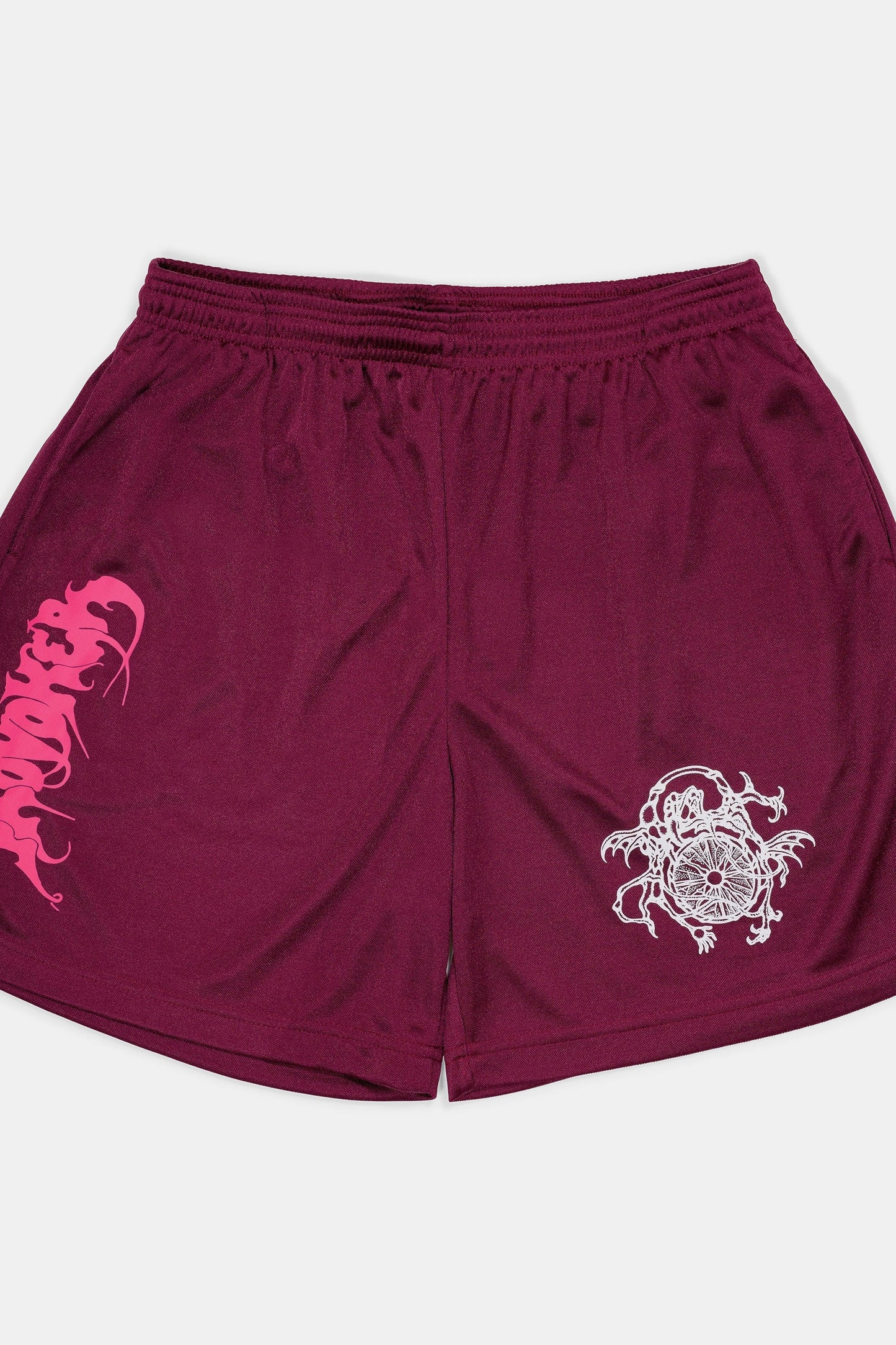 Provoker / Demon Compass Shorts / Maroon