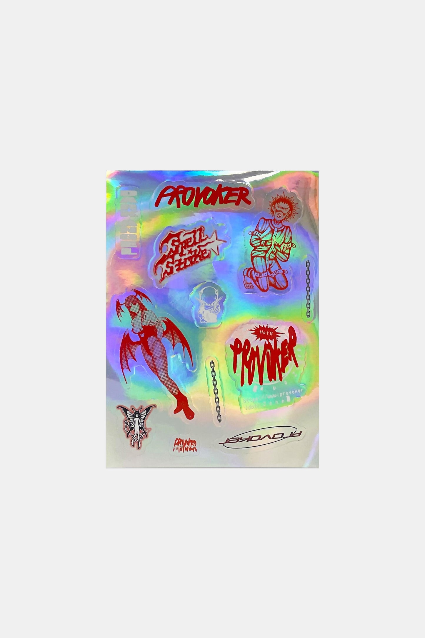 Provoker / Sticker Sheet / Holographic