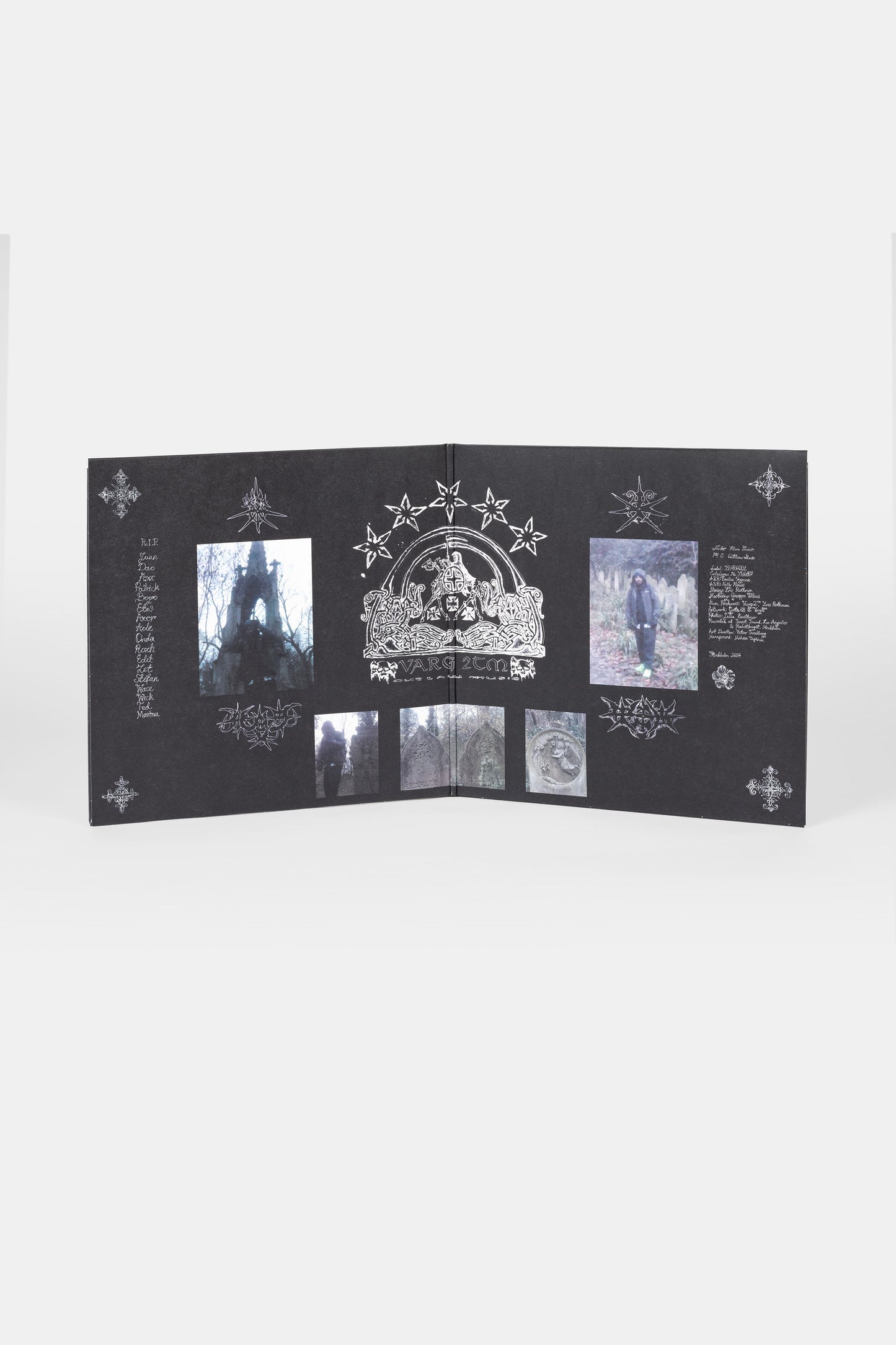 Varg²™ / Nordic Flora Series, Pt. 6: Outlaw Music 2x12" / Purple-Black (1st pressing)