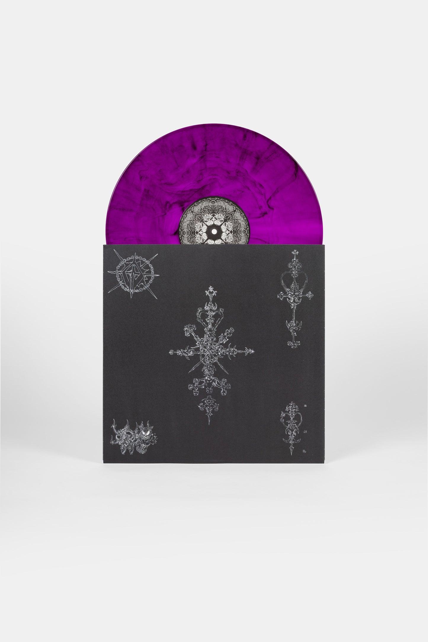 Varg²™ / Nordic Flora Series, Pt. 6: Outlaw Music 2x12" / Purple-Black (1st pressing)