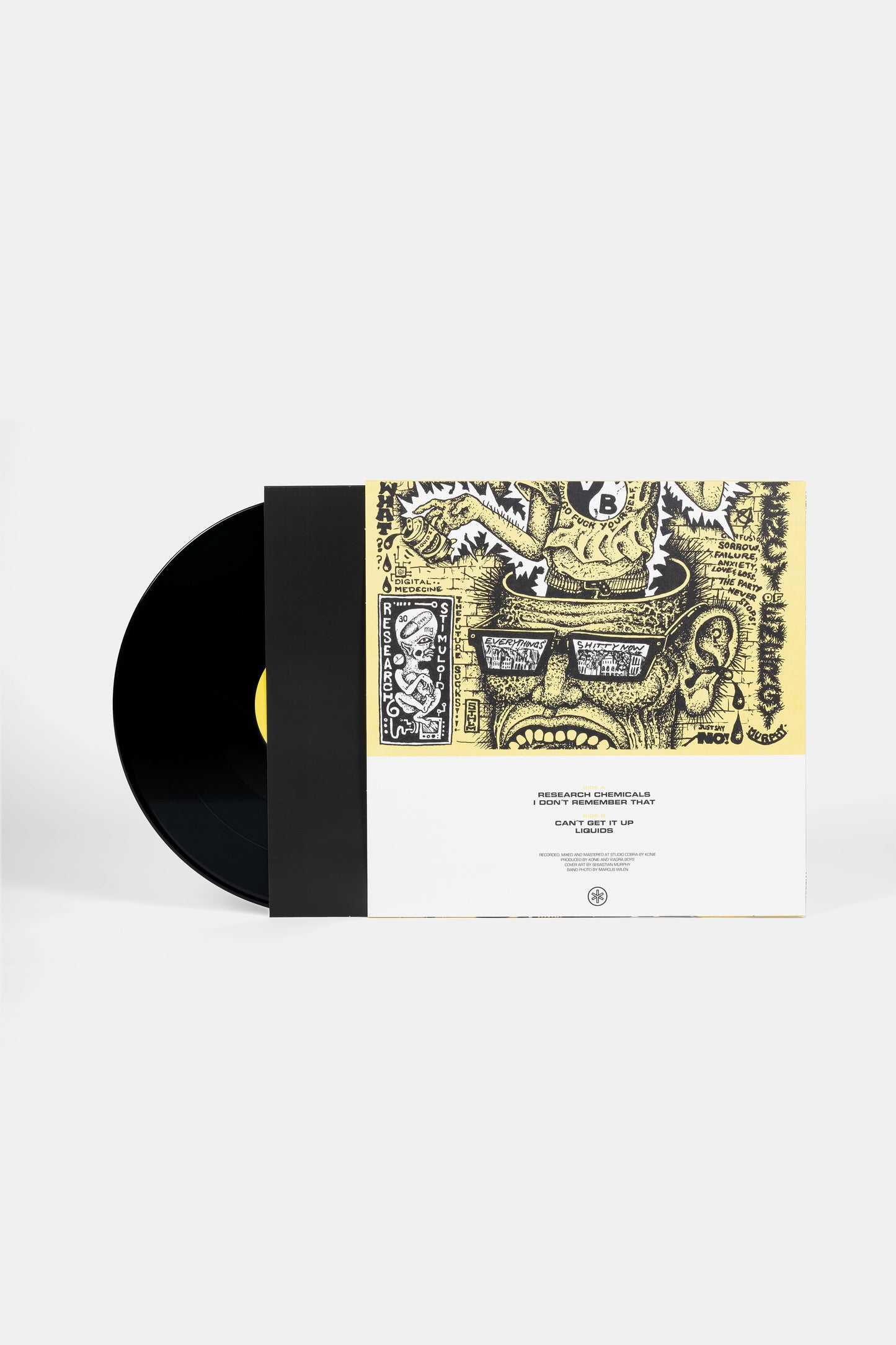 Viagra Boys / Consistency Of Energy 12" / Black (2nd pressing)