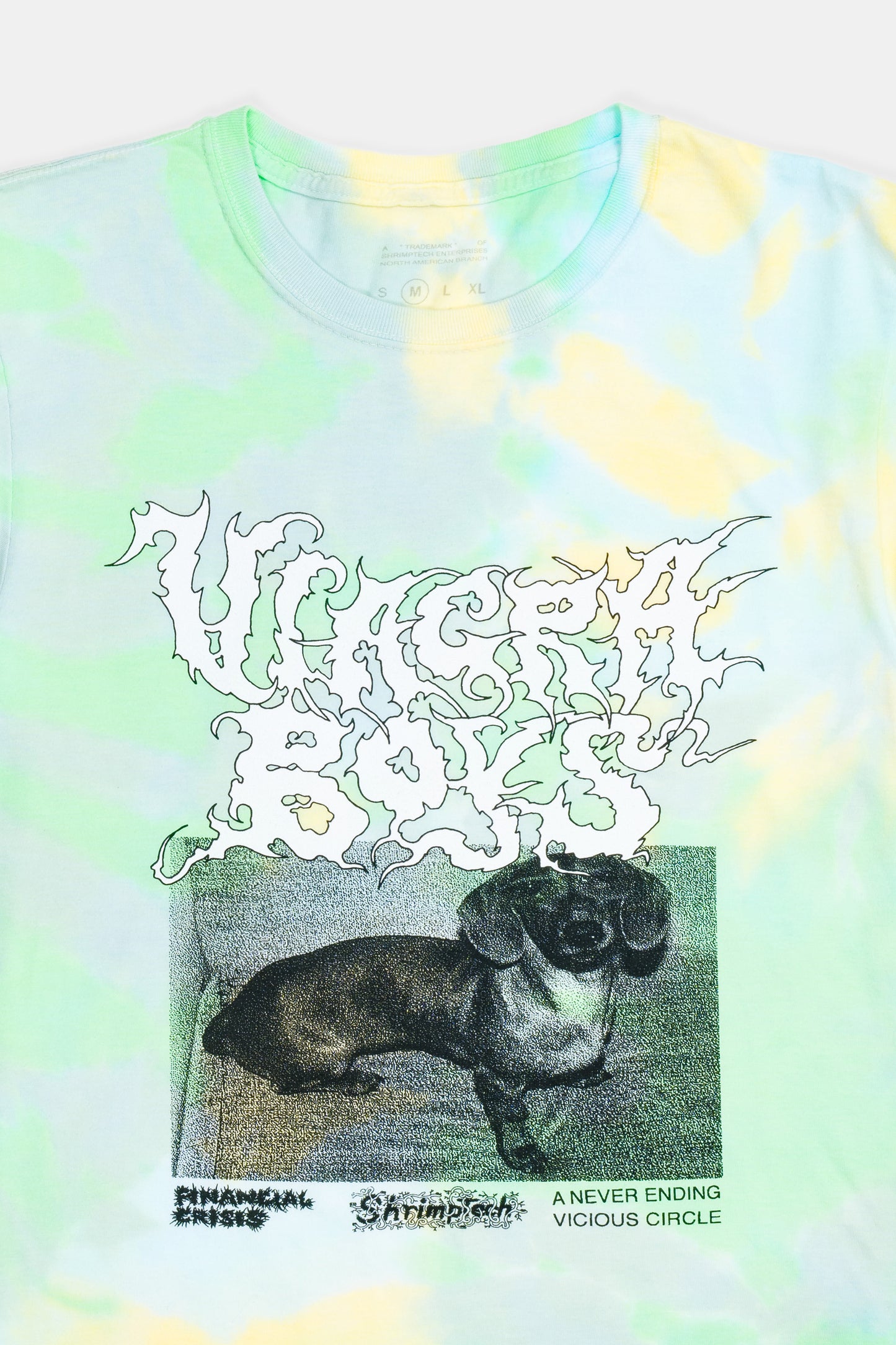 Viagra Boys / Crisis t-shirt / Tie Dye