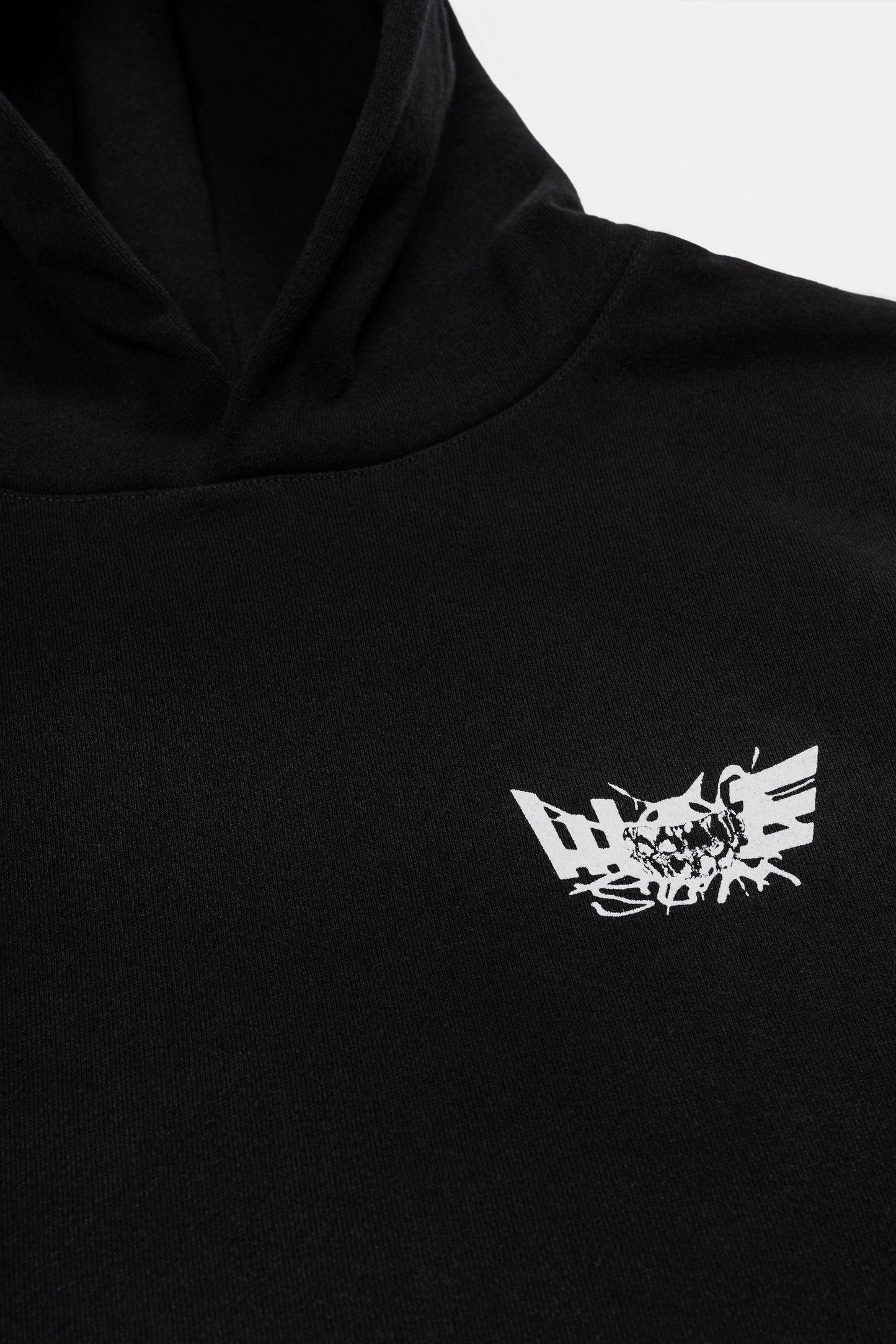 Woesum x Kurokamichain Hoodie / Black